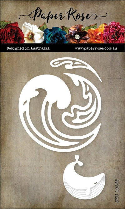 Whale Wave Metal Cutting Die 19565 - Paper Rose Studio