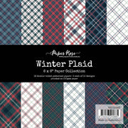 Winter Plaid 6x6 Paper Collection 22867 - Paper Rose Studio