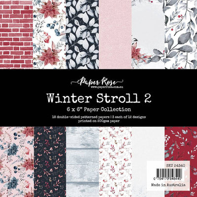 Winter Stroll 2.0 6x6 Paper Collection 24340 - Paper Rose Studio
