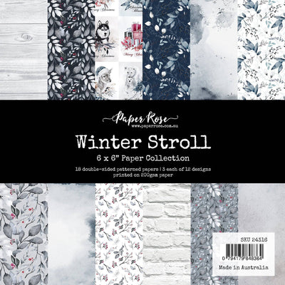Winter Stroll 6x6 Paper Collection 24316 - Paper Rose Studio