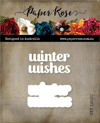 Winter Wishes Chunky Metal Die Set 19520 - Paper Rose Studio